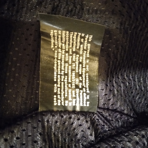 1st Racing Motorcycle Jacket Black, Reflectors, Backpack, Removable Vest Sz Sm - Picture 10 of 13